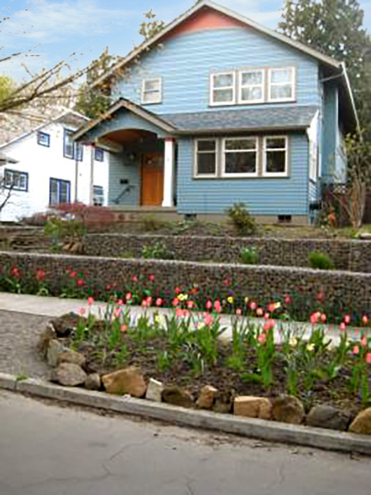 Gabion Garden Portland